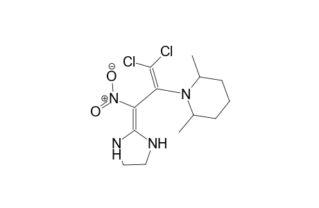 1-{2,2-dichloro-1-[2-imidazolidinylidene(nitro)methyl]vinyl}-2,6-dimethylpiperidine
