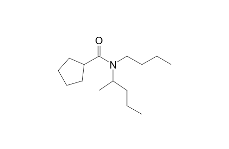 Cyclopentanecarboxamide, N-(2-pentyl)-N-butyl-