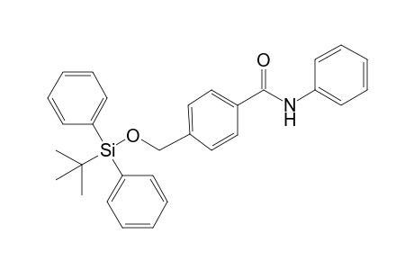 N-{[4-(tert-Butyldiphenylsiloxy)methyl]phenylcarbonyl}phenylamine