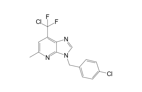 3-(4-Chlorobenzyl)-7-(chlorodifluoromethyl)-5-methyl-3H-imidazo[4,5-b]pyridine