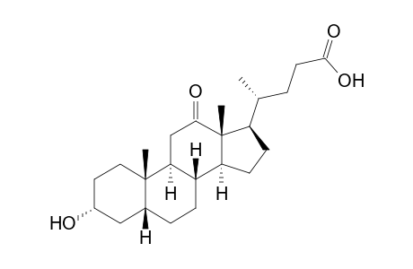 (4R)-4-[(3R,5R,8R,9S,10S,13R,14S,17R)-10,13-dimethyl-3-oxidanyl-12-oxidanylidene-1,2,3,4,5,6,7,8,9,11,14,15,16,17-tetradecahydrocyclopenta[a]phenanthren-17-yl]pentanoic acid