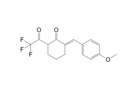 (2E)-2-p-anisylidene-6-(2,2,2-trifluoroacetyl)cyclohexanone