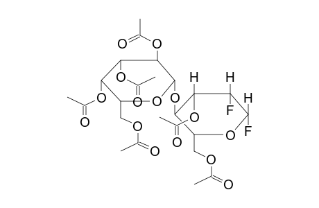 3,6-DI-O-ACETYL-2-DEOXY-2-FLUORO-4-O-(2',3',4',6'-TETRA-O-ACETYL-BETA-D-GALACTOPYRANOSYL)-BETA-D-MANNOPYRANOSYL FLUORIDE