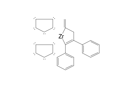 1-Zircona-2-cyclopentene, 5-methylene-2,3-diphenyl-bis(.eta.-5-cyclopentadienyl)-