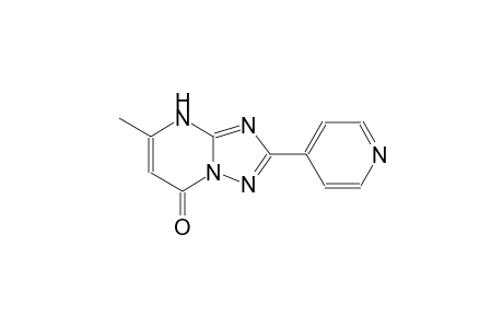 [1,2,4]triazolo[1,5-a]pyrimidin-7(4H)-one, 5-methyl-2-(4-pyridinyl)-