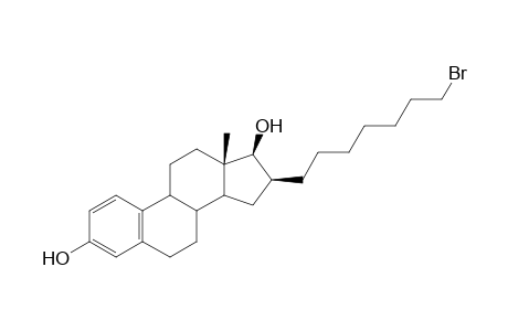 (13S,16S,17S)-16-(7-bromoheptyl)-13-methyl-7,8,9,11,12,13,14,15,16,17-decahydro-6H-cyclopenta[a]phenanthrene-3,17-diol