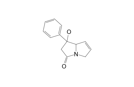 1-Hydroxy-1-phenyl-1,2,5,7A-tetrahydro-pyrrolizin-3-one