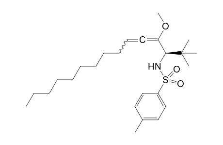 N-(4-Methoxy-2,2-dimethylpentadeca-4,5-dien-3-yl)-p-toluenesulfonamide