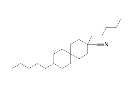 3,9-Dipentylspiro[5.5]undecane-3-carbonitrile