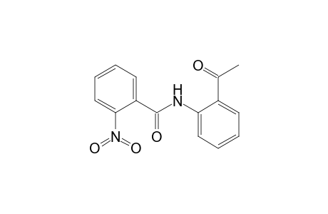 N-(2-acetylphenyl)-2-nitro-benzamide