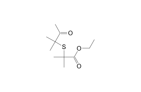 Ethyl 2,2,4,4-tetramethyl-5-oxo-3-thiahexanoate