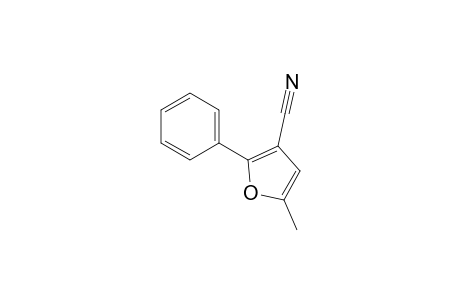 3-Cyano-5-methyl-2-phenylfuran