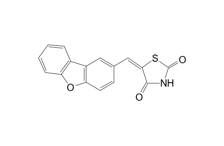 (5E)-5-(2-dibenzofuranylmethylidene)thiazolidine-2,4-dione