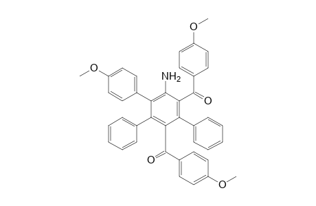2,4-Di(4-methoxybenzoyl)-3,5-diphenyl-6-(4-methoxyphenyl)aniline