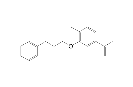 1-Methyl-2-(3-phenylpropoxy)-4-(prop-1-en-2-yl)benzene