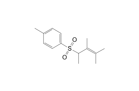 1-[(3,4-Dimethylpent-3-en-2-yl)sulfonyl]-4-methylbenzene