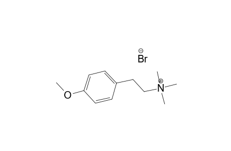 2-(4-Methoxyphenyl)ethyl-trimethyl-ammonium Bromide