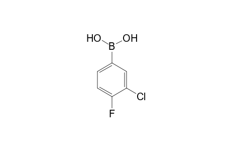 3-Chloro-4-fluorobenzeneboronic acid