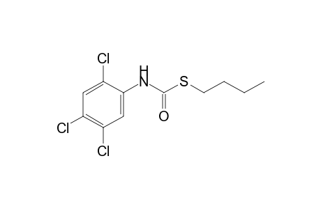thio-2,4,5-trichlorocarbanilic acid,S-butyl ester