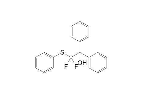2,2-Difluoro-1,1-diphenyl-2-(phenylsulfanyl)ethanol