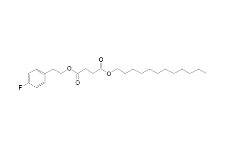 Succinic acid, dodecyl 4-fluorophenethyl ester