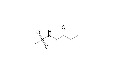N-(2-Oxobutyl)methanesulfonamide