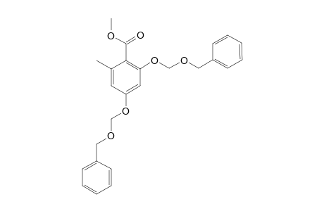 Methyl 2,4-bis(benzyloxymethoixy)-6-methylbenzoate