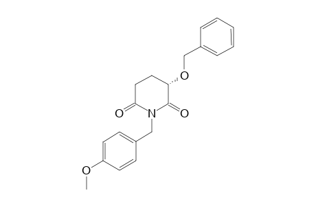 (3S)-1-[(4-methoxyphenyl)methyl]-3-phenylmethoxy-piperidine-2,6-dione