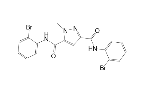 1H-pyrazole-3,5-dicarboxamide, N~3~,N~5~-bis(2-bromophenyl)-1-methyl-