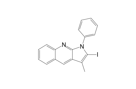 2-Iodo-3-methyl-1-phenylpyrrolo[2,3-b]quinoline