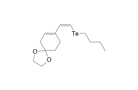 (Z)-[2-(1,4-Dioxaspiro[4,5]dec-7-en-8-yl)-vinyl]butyltelluride