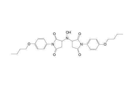 1-(4-butoxyphenyl)-3-[[1-(4-butoxyphenyl)-2,5-dioxo-3-pyrrolidinyl](hydroxy)amino]-2,5-pyrrolidinedione