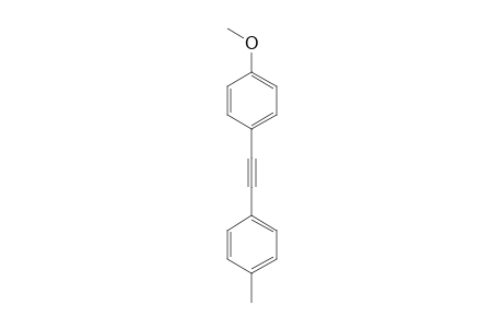 (4-Methoxyphenyl)(4-methylphenyl)ethyne