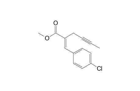 Methyl 2-(4-Chlorobenzylidene)hex-4-ynoate