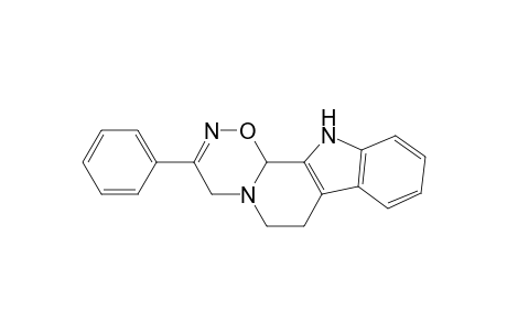 4H-1,2,5-Oxadiazino[5',6':1,2]pyrido[3,4-b]indole, 6,7,12,12b-tetrahydro-3-phenyl-