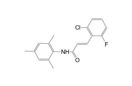 (2E)-3-(2-chloro-6-fluorophenyl)-N-mesityl-2-propenamide