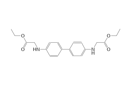 ethyl ({4'-[(2-ethoxy-2-oxoethyl)amino][1,1'-biphenyl]-4-yl}amino)acetate