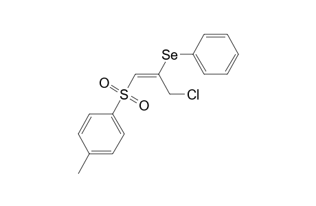 Benzene, 1-[[3-chloro-2-(phenylseleno)-1-propenyl]sulfonyl]-4-methyl-, (E)-