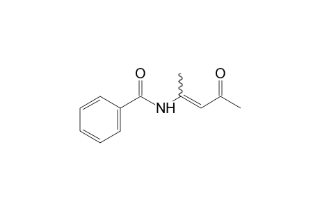 N-(1-methyl-3-oxo-1-butenyl)benzamide
