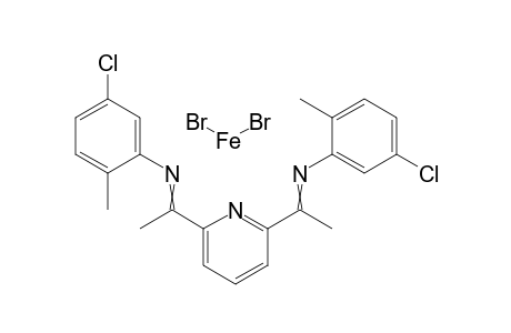 [2,6-bis-[1-(5-chloro-2-methylphenylimino)-ethyl]-pyridine]iron(II)dibromide