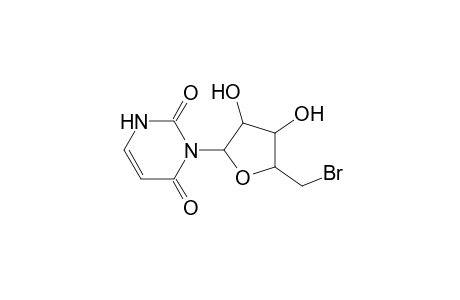 N-(2,3-dihydroxy-4-bromomethyl-5-oxacyclopentanyl)-1,3-diaza-2,4-dioxo-5-cyclohexene