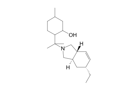 N-(8-Menthoyl)-(3aR,6R,7aR)-6-ethyl-3a,6,7,7a-tetrahydroisoindoline