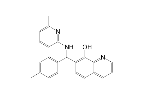7-{(4-methylphenyl)[(6-methyl-2-pyridinyl)amino]methyl}-8-quinolinol