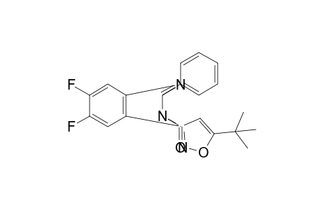 3-(5-tert-Butyl-1,2-oxazol-3-yl)-6,7-difluoro-2-phenylquinazolin-4(3H)-one