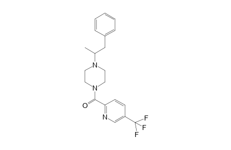 N-[5-(Trifluoromethyl)pyrid-2-ylcarbonyl]-N'-(1-methyl-2-phenyl)ethyl]piperazine