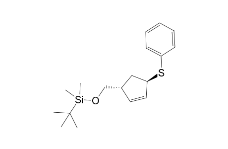 (1'R,4'R)-tert-Butyldimethyl(4-phenylsulfanylcyclopent-2-enylmethoxy)silane
