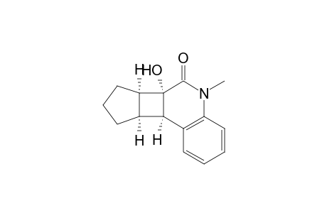 (+/-)-(6a.alpha.,6b.alpha.,9a.alpha.,9b.alpha.)-5,6a,6b,7,8,9,9a,9b-octahydro-6a-hydroxy-5-methyl-6H-cyclopenta[3,4]cyclobuta[1,2-c]quinolin-6-one