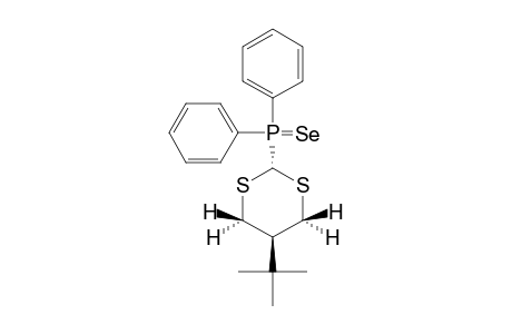 TRANS-5-TERT.-BUTYL-2-[DIPHENYL-(SELENOPHOSPHINOYL)]-1,3-DITHIANE