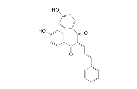 1,3-Propanedione, 1,3-bis(4-hydroxyphenyl)-2-[3-phenyl-2-propen-1-ylidene]-