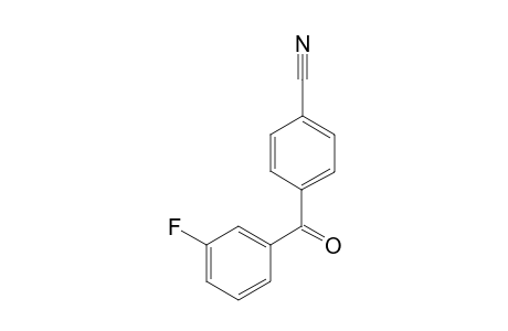 4-(3-Fluorobenzoyl)benzonitrile